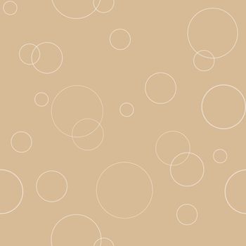 Seamless summer pattern texture with bubble blower. Geometric ornament with circles