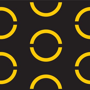 Seamless geometric background with round elements. background.