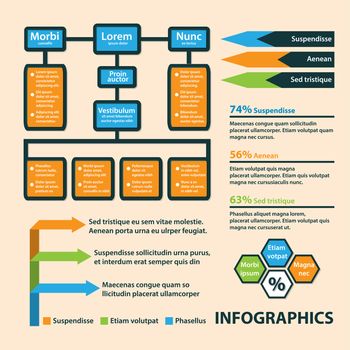 Business Infographics circle origami style. can be used for workflow layout, banner, diagram, number options, step up options, web design. illustration