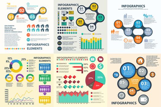 Business Infographics circle origami style. can be used for workflow layout, banner, diagram, number options, step up options, web design. illustration