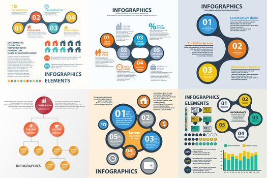 Business Infographics circle origami style. can be used for workflow layout, banner, diagram, number options, step up options, web design. illustration