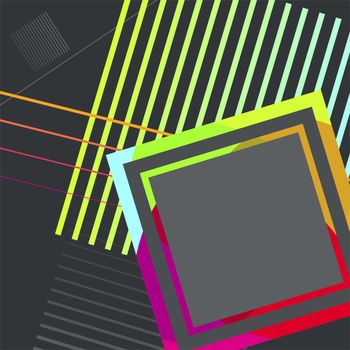 Abstract geometric background with different variations of the guides for your design. illustration