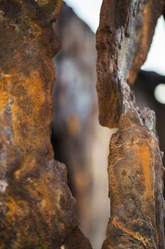 Shipwreck of HMQS Gayundah at Woody Point, Queensland, Australia.