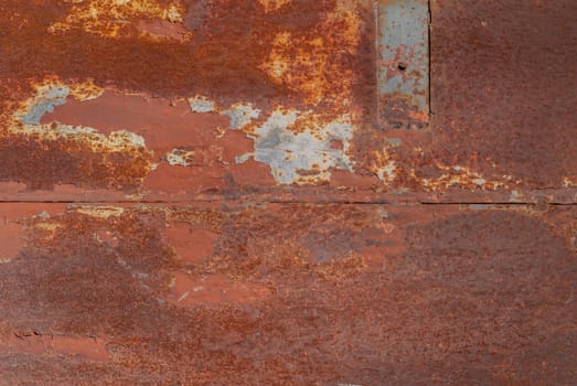 background of rusty metal, grunge metal surface