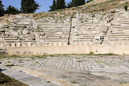 Theatre of Dionysus at the Acropolis in Athens, Greece
