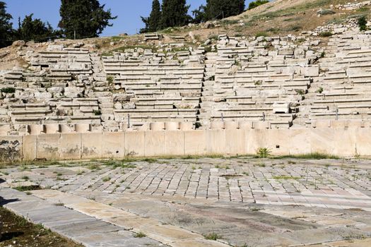 Theatre of Dionysus at the Acropolis in Athens, Greece