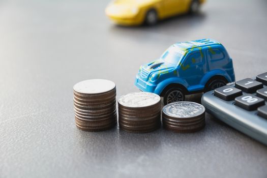 Car insurance and car services concept. Business concept. Car insurance and financial concept.