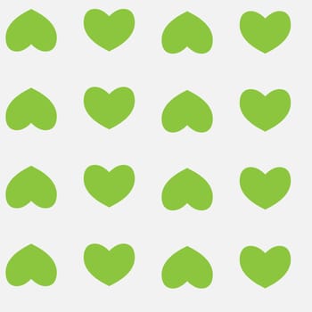  seamless pattern with nice hearts on background.