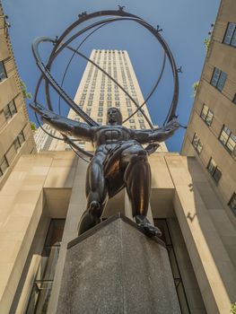 panoramic of new york, Rockefeller Center