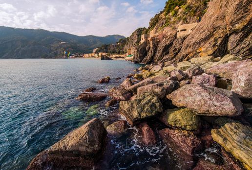 Cinque Terre. Monterosso al Mare Town in the Province of La Spezia, Part of the Region of Liguria, Italy.