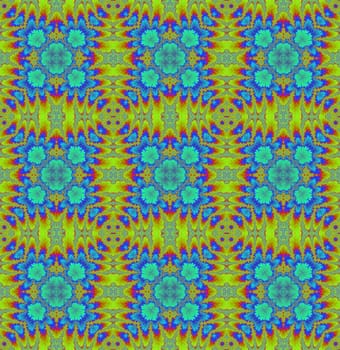 Digital computer graphic - seamless decorative pattern for design