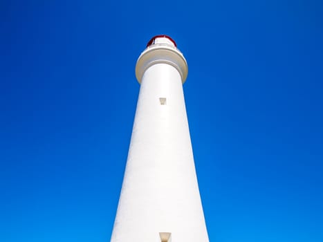 Split point lighthouse, famous landmark along the Great Ocean Road, Australia