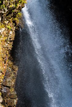 Rainbow waterfall at Ryuyo Gorge Nikko Tochigi Japan