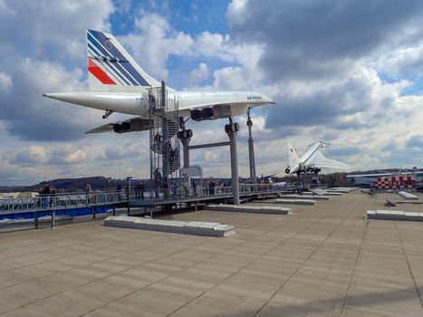 The Concorde in the museum in germany