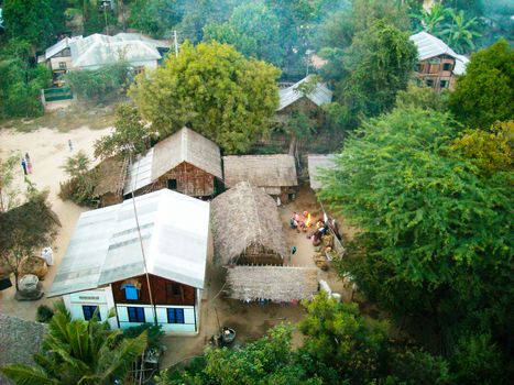 a small village in burma outside the city