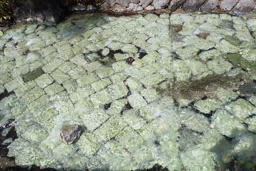 underwater paving stones