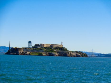 alcatraz from the boat