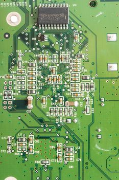 Circuit board close-up
