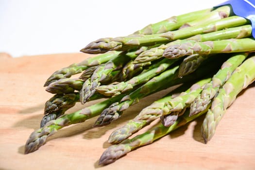 asparagus vegetables from Italian countryside