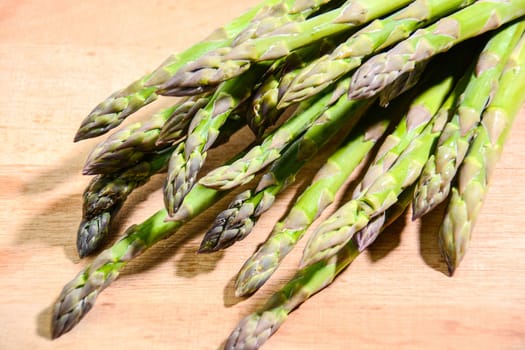 asparagus vegetables from Italian countryside