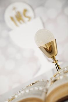 Eucharist, sacrament of communion background