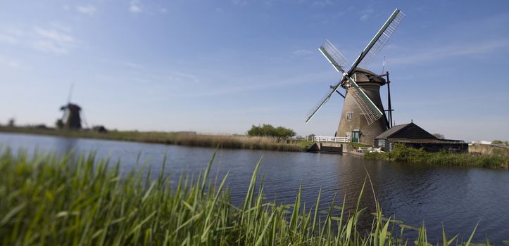 Old windmill in holland