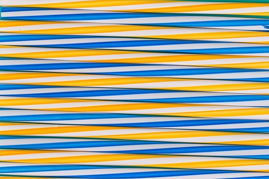 Background stripes multicolored smoothies plastic cocktail straws