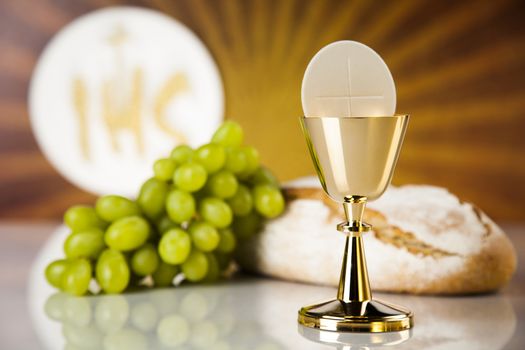 Eucharist, sacrament of communion background