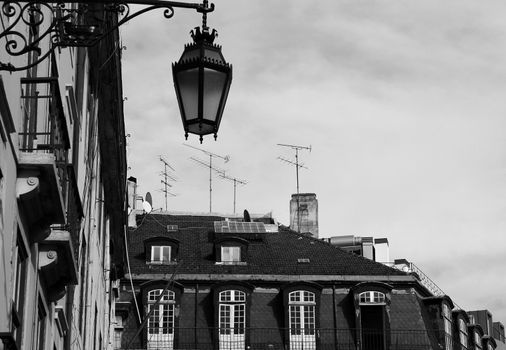 street lamp in Gothic style