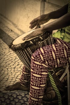 rhythms of Africa with drum