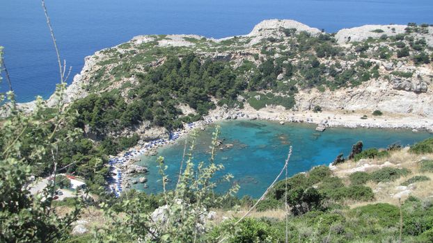 Coast of Zakynthos island with Navagio beach in Greece