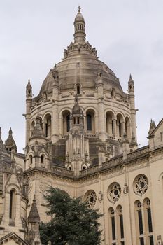 Basilica of St. Therese of Lisieux in Normandy France