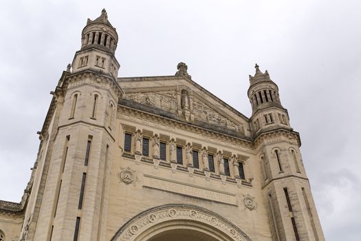 Basilica of St. Therese of Lisieux in Normandy France