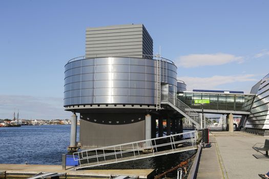 The modern Oil Industry Museum in Stavanger Norway 