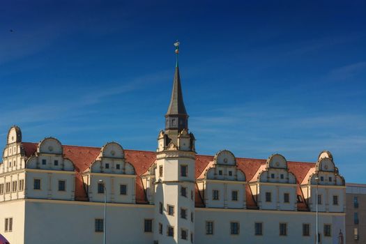 The Royal Palace Johannbau in the German city of Dessau-Roßlau