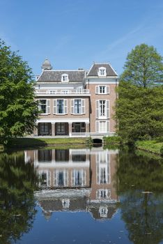 The Hague,Holland,11-may-2018: Villa Clingendael in the netherlands,the house is owned by the municipality of The Hague and serves as the Dutch institute of International Relations Clingendael
