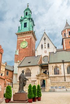 Poland Krakow beautiful catholic church