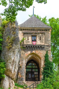 Old Castle in Ojcow Park in Poland