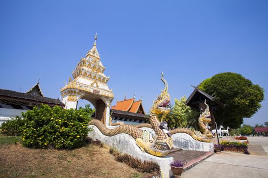 wat pratatchomping,Ancient and ancient located in Lampang.