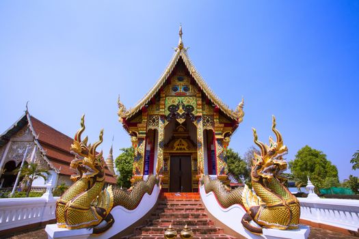 wat pratatchomping,Ancient and ancient located in Lampang.