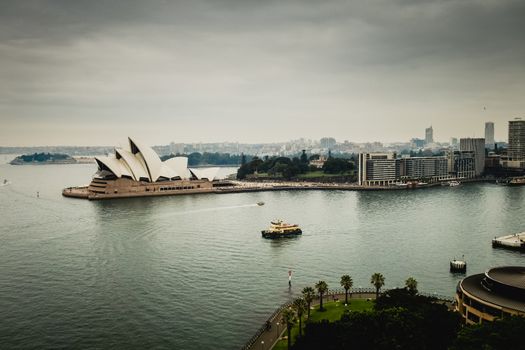 Sydney city center and Opera House panorama, Australia