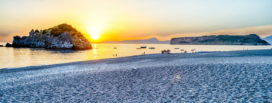 Dino Island on the Coast of the Cedars, Tyrrhenian Sea, Praia a Mare, South of Italy