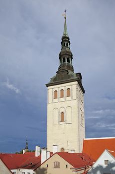 Tower of St. Nicholas' Church, Tallinn Estonia