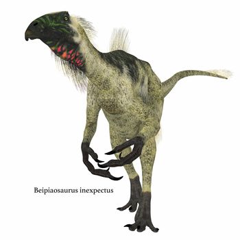 Beipiaosaurus was a herbivorous theropod dinosaur that lived in China in the Cretaceous Period.