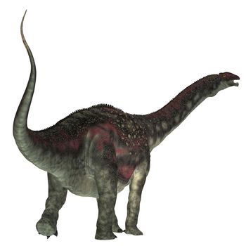 Diamantinasaurus was a herbivorous sauropod dinosaur that lived in Australia during the Cretaceous Period.