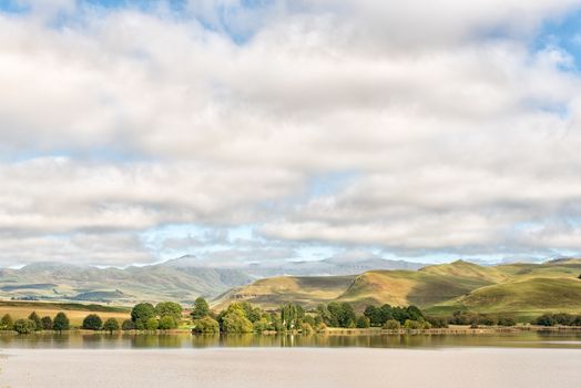 Lake Curragh between Underberg and Kokstad in the Kwazulu-Natal Province