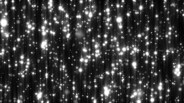 Lights on grey background. Abstract backdrop. 3d rendered