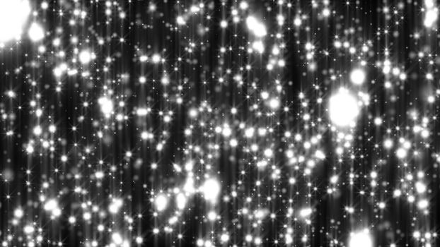 Lights on grey background. Abstract backdrop. 3d rendered