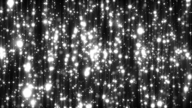 Lights on grey background. Abstract backdrop. 3d rendered