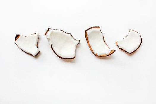 coconuts on white